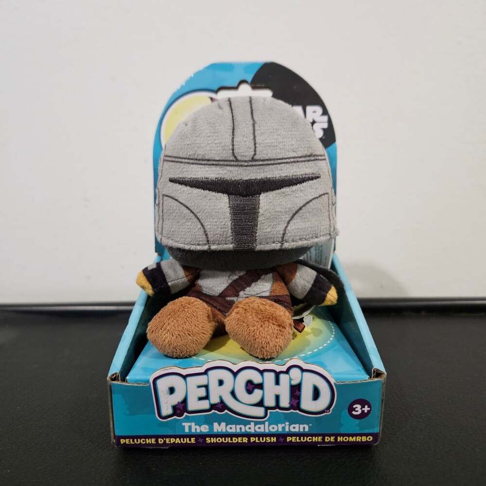 Just Play Star Wars Perch'd The Mandalorian Shoulder Plush